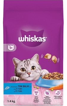 Whiskas Ton Balıklı Sebzeli Yetişkin Kedi Maması 1,4 Kg Whiskas Ton Balıklı Sebzeli Yetişkin Kedi Maması 1,4 Kg