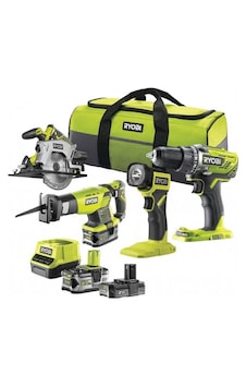 Ryobi Rck184-252s 18v 4'lü Set R18dd3+rrs1801m+rwsl1801+rlf18+rb18l20+rb18l50+rc18120 5133005692 Ryobi Rck184-252s 18v 4'lü Set R18dd3+rrs1801m+rwsl1801+rlf18+rb18l20+rb18l50+rc18120 5133005692