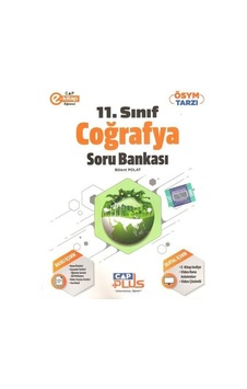 Çap Yayınları 11. Sınıf Anadolu Coğrafya Soru Bankası