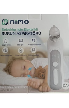 Nimo Elektrikli Burun Aspiratörü Model H-031 Nimo Elektrikli Burun Aspiratörü Model H-031