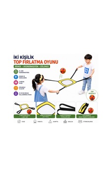 Çocuk Denge Ve Top Yakalama Oyunu Top Hediyeli Diğer