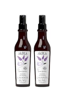 Akita Doğal Yağı Alınmamış Lavanta Suyu 2 x 250 ML Akita Doğal Yağı Alınmamış Lavanta Suyu 2 x 250 ML
