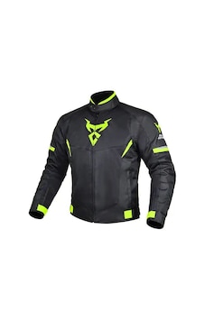 Motocentrıc Tam Korumalı Motosiklet Montu Sarı - Siyah