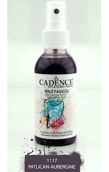 Cadence Your Fashion Sprey Kumaş Boyası 100 Ml. 1117 Patlıcan Cadence Your Fashion Sprey Kumaş Boyası 100 Ml. 1117 Patlıcan