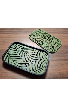3d Baskı Yaprak Desenli Sabunluk Süzdürmeli Monstera Palmiye Yaprak Desenli Banyo Sabun Kabı Açık Altın 3d Baskı Yaprak Desenli Sabunluk Süzdürmeli Monstera Palmiye Yaprak Desenli Banyo Sabun Kabı Açık Altın