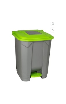 Planet Pedallı Çöp Kovası 50 Lt Konteyner Yeşil Planet Pedallı Çöp Kovası 50 Lt Konteyner Yeşil
