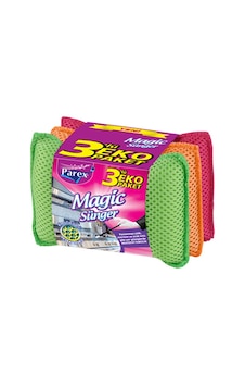 Parex Magic Sünger 3 Adet Çok Renkli