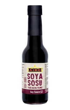 3 Adet Aiko Tuzu Azaltılmış Soya Sosu 250 Ml