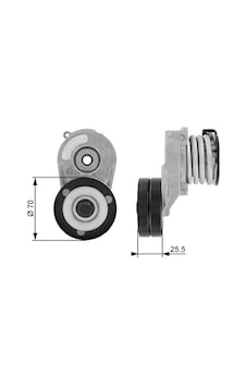 Gates T38432 Alternatör Gergi Rulmanı Kütüklü Astra G- h- combo- corsa C- merıva 1.7cdtı- 1.7dtı 16v 00 97184929- 1204641- 1204853- 97222553 Gates T38432 Alternatör Gergi Rulmanı Kütüklü Astra G- h- combo- corsa C- merıva 1.7cdtı- 1.7dtı 16v 00 97184929- 1204641- 1204853- 97222553