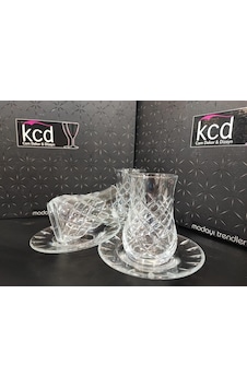 Kcd 3856s 6 Kişilik 12 Parça Çay Seti Şeffaf Kcd 3856s 6 Kişilik 12 Parça Çay Seti Şeffaf