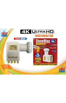 Showmax Platinum Sekizli Lnb - Sekiz Çıkışlı Hd Lnb - 8'li Lnb
