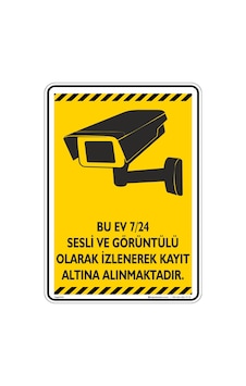 Bu Ev 7/24 Güvenlik Kamerası ile İzlenmektedir./V5 Bu Ev 7/24 Güvenlik Kamerası ile İzlenmektedir./V5