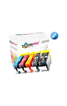 Canon Pixma Mp 630 Uyumlu Kartuş Takım / Canon Pgı 520Bk / Clı 52