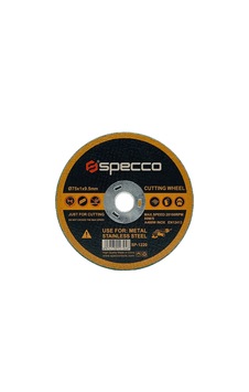 Specco Sp-1220 75x1x9.5 Mm Metal Ve Paslanmaz Çelik Inox Kesici Taş 10'lu Paket
