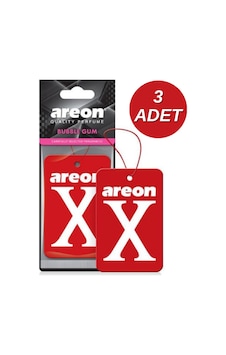 Areon X Bubble Gum 3'lü Oto Araç Kokusu Areon X Bubble Gum 3'lü Oto Araç Kokusu