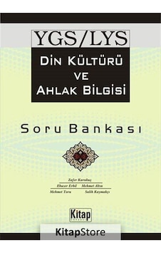 YGS  -  LYS Din Kültür ve Ahlak Bilgisi Soru Bankası -  Kitap Dünyası