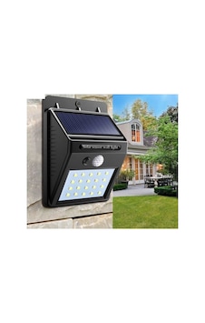 Sensörlü Bahçe Lambası- Solar Duvar Lambası 20 Ledli Sensörlü Bahçe Lambası- Solar Duvar Lambası 20 Ledli