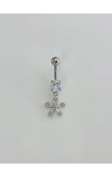 Çiçek Detaylı Göbek Piercing - Pg0134 Diğer Çiçek Detaylı Göbek Piercing - Pg0134 Diğer
