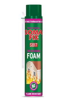 750 ML B2 Somafıx Yangına Dayanıklı Poliüretan Köpük Isı Pu 750 ML B2 Somafıx Yangına Dayanıklı Poliüretan Köpük Isı Pu