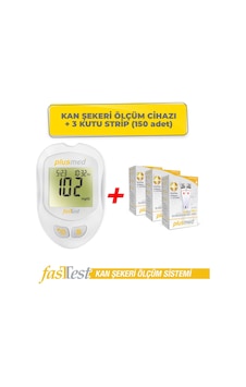 Fasttest Ölçüm Cihazı ve 3 Kutu Strip Fasttest Ölçüm Cihazı ve 3 Kutu Strip