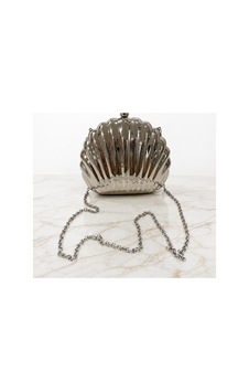 Aylesh Marina Premium Gümüş Deniz Kabuğu Clutch Çanta Gümüş Gümüş Aylesh Marina Premium Gümüş Deniz Kabuğu Clutch Çanta Gümüş Gümüş