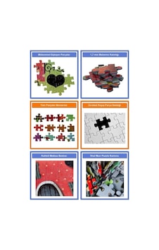 Nova 1000 Parça 3D Gökkuşağı Renkli Kutular Puzzle