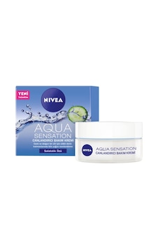 Nıvea Aqua Sensation Salatalık Özlü Canlandırıcı Bakım Kremi Yeni Nıvea Aqua Sensation Salatalık Özlü Canlandırıcı Bakım Kremi Yeni
