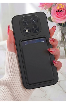 Fibaks Redmi Note 14 Pro 4g/5G Uyumlu Kılıf Kamera Korumalı Arkası Kartlıklı Cüzdanlı Kırmızı Tuşlu Silikon Kapak Fibaks Redmi Note 14 Pro 4g/5G Uyumlu Kılıf Kamera Korumalı Arkası Kartlıklı Cüzdanlı Kırmızı Tuşlu Silikon Kapak
