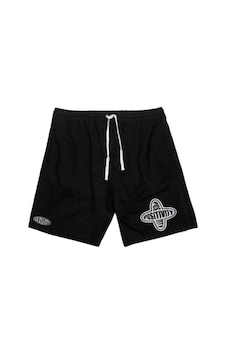 Altamira Erkek Siyah Positivity Baskılı Oversize Şort 001 Altamira Erkek Siyah Positivity Baskılı Oversize Şort 001