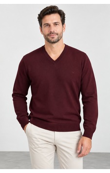 Bihan Store Erkek V Yaka Tek Plaka Kazak Zamansız Şıklık & Günlük Kullanım 7802-bordo Bihan Store Erkek V Yaka Tek Plaka Kazak Zamansız Şıklık & Günlük Kullanım 7802-bordo