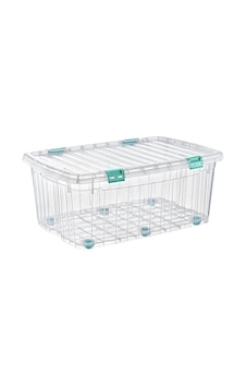 Royaleks E520 Tekerlekli Saklama Kabı Multibox 90 L Beyaz