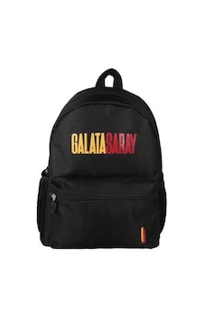 Galatasaray Sarı Kırmızı Baskı Detaylı Siyah Sırt Çantası Galatasaray Sarı Kırmızı Baskı Detaylı Siyah Sırt Çantası