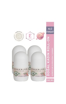 4 Lü Fırsat Paketi Doğal Kadın Roll On Deodorant Dermatolog Onaylı Koltuk Altı Kararmalarına Karşı Bakım, Ter Kokusu Önleyici, Alkolsüz, Vegan, Leke Bırakmaz 4 Lü Fırsat Paketi Doğal Kadın Roll On Deodorant Dermatolog Onaylı Koltuk Altı Kararmalarına Karşı Bakım, Ter Kokusu Önleyici, Alkolsüz, Vegan, Leke Bırakmaz