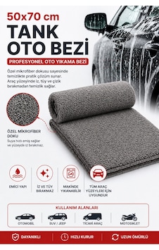Muggio 50x70 Oto Yıkama & Kurulama Bezi Mikrofiber, Süper Emici, Leke Ve Tüy Bırakmaz, Tank Oto Bezi Muggio 50x70 Oto Yıkama & Kurulama Bezi Mikrofiber, Süper Emici, Leke Ve Tüy Bırakmaz, Tank Oto Bezi