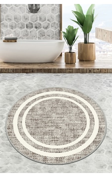 Formica Çap Banyo Halısı Djt 100x100 cm, Banyo Halısı , Banyo paspası yıkanabilir Gri Formica Çap Banyo Halısı Djt 100x100 cm, Banyo Halısı , Banyo paspası yıkanabilir Gri