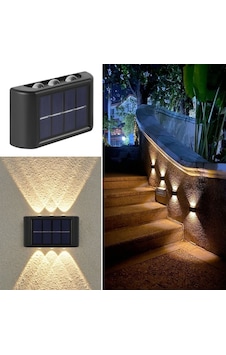 Hobibahçem 6 Ledli Solar Güneş Enerjili Aplik Led, Duvar Monteli Gün Işığı Led Hobibahçem 6 Ledli Solar Güneş Enerjili Aplik Led, Duvar Monteli Gün Işığı Led