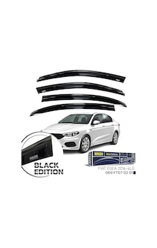 Niken Fiat Egea Cam Rüzgarlığı Siyah Kromlu Black Edition Niken 2016+ Niken Fiat Egea Cam Rüzgarlığı Siyah Kromlu Black Edition Niken 2016+