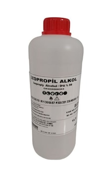 1 Litre İzopropil Alkol %99 Saf İpa İzopropil Alkol 1 Litre İzopropil Alkol %99 Saf İpa İzopropil Alkol