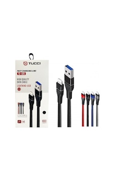 PLATOON TC-105 2.4 AMPER USB-İOS Şarj Kablosu 1 Metre