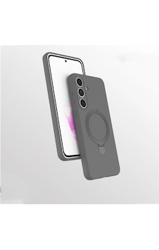 Samsung Uyumlu Galaxy S25 Fe Kılıf M-safe Şarj Özellikli Standlı Zore Samara Kapak Titanyum-Gri Samsung Uyumlu Galaxy S25 Fe Kılıf M-safe Şarj Özellikli Standlı Zore Samara Kapak Titanyum-Gri
