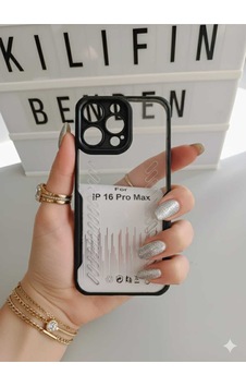 Apple Uyumlu iPhone 16 Pro Max Şeffaf Kılıf Modeli Şeffaf 1 Apple Uyumlu iPhone 16 Pro Max Şeffaf Kılıf Modeli Şeffaf 1