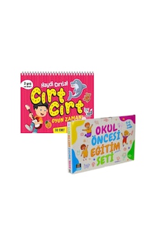 Okul Öncesi Neşeli Eğitim Seti & Cırt Cırt Oyun Zamanı 6 Kit... Okul Öncesi Neşeli Eğitim Seti & Cırt Cırt Oyun Zamanı 6 Kit...