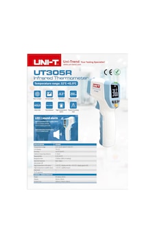 UNI-T UT305R Temassız Ateş Ölçer UNI-T UT305R Temassız Ateş Ölçer