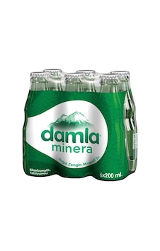 Damla Minera Sade Maden Suyu 6 x 200 ML