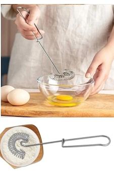 Sos Yumurta Çırpıcısı, Spiral Çırpıcı, Paslanmaz Çelik Çırpıcı