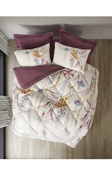 Cotton Box Çift Kişilik Uyku Seti Flos Bordo Cotton Box Çift Kişilik Uyku Seti Flos Bordo