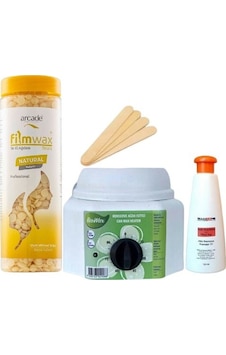 Arcade Filmwax Boncuklu Sir El Ağda 400 Gr Natural Ağda Isıtıcılı Arcade Filmwax Boncuklu Sir El Ağda 400 Gr Natural Ağda Isıtıcılı