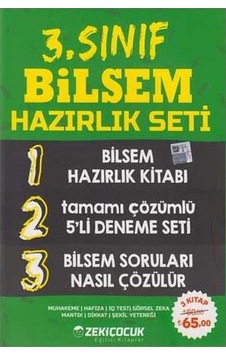 3. Sınıf Bilsem Hazırlık Seti Zeki Çocuk Yayınları