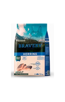 Bravery Tahılsız Ringa Balıklı Büyük Orta Irk Yetişkin Köpek Maması 12 KG Bravery Tahılsız Ringa Balıklı Büyük Orta Irk Yetişkin Köpek Maması 12 KG