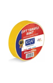 Kraf Çift Taraflı Bant 25MM x 25 M N11.292 Kraf Çift Taraflı Bant 25MM x 25 M N11.292